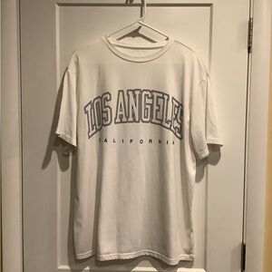 White Los Angeles Graphic T-Shirt